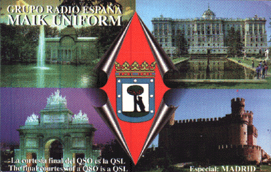 QSL  Especial    Madrid